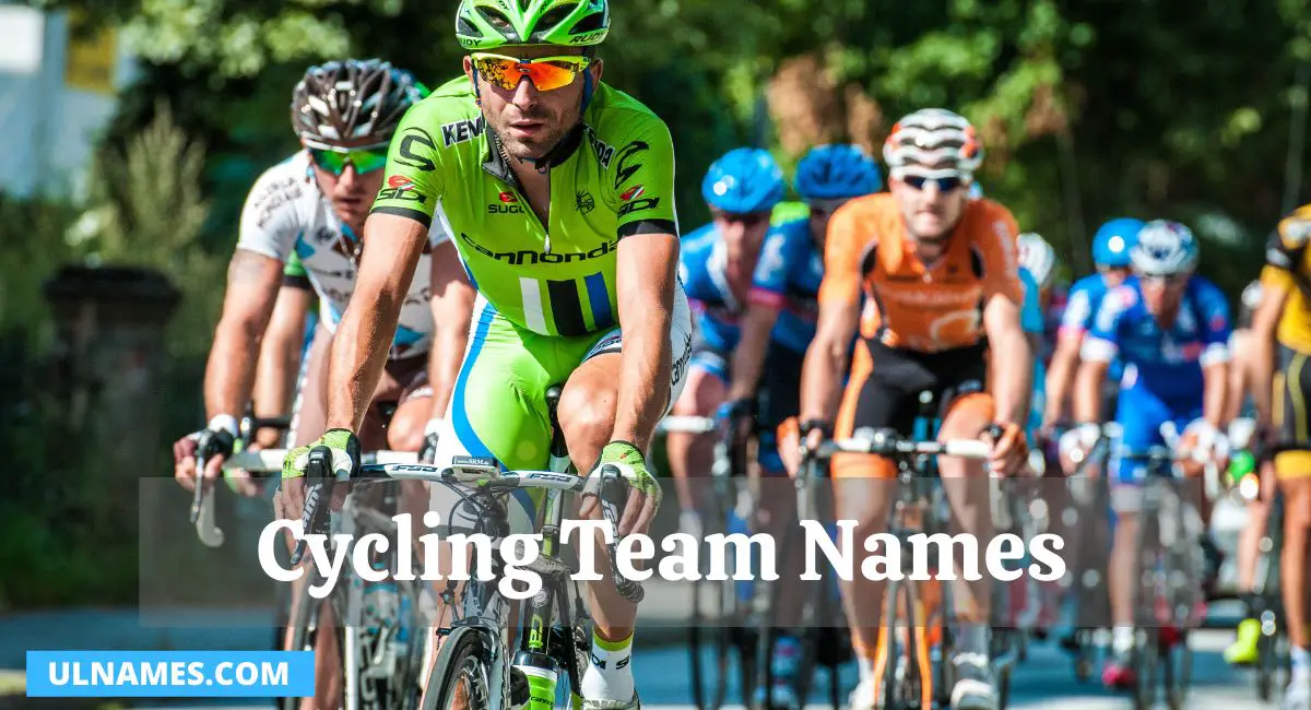 Cycling Team Names 