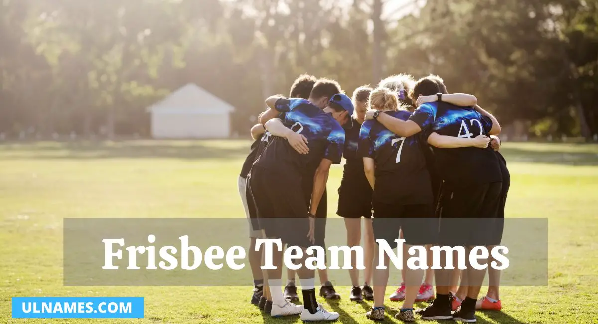 Frisbee Team Names