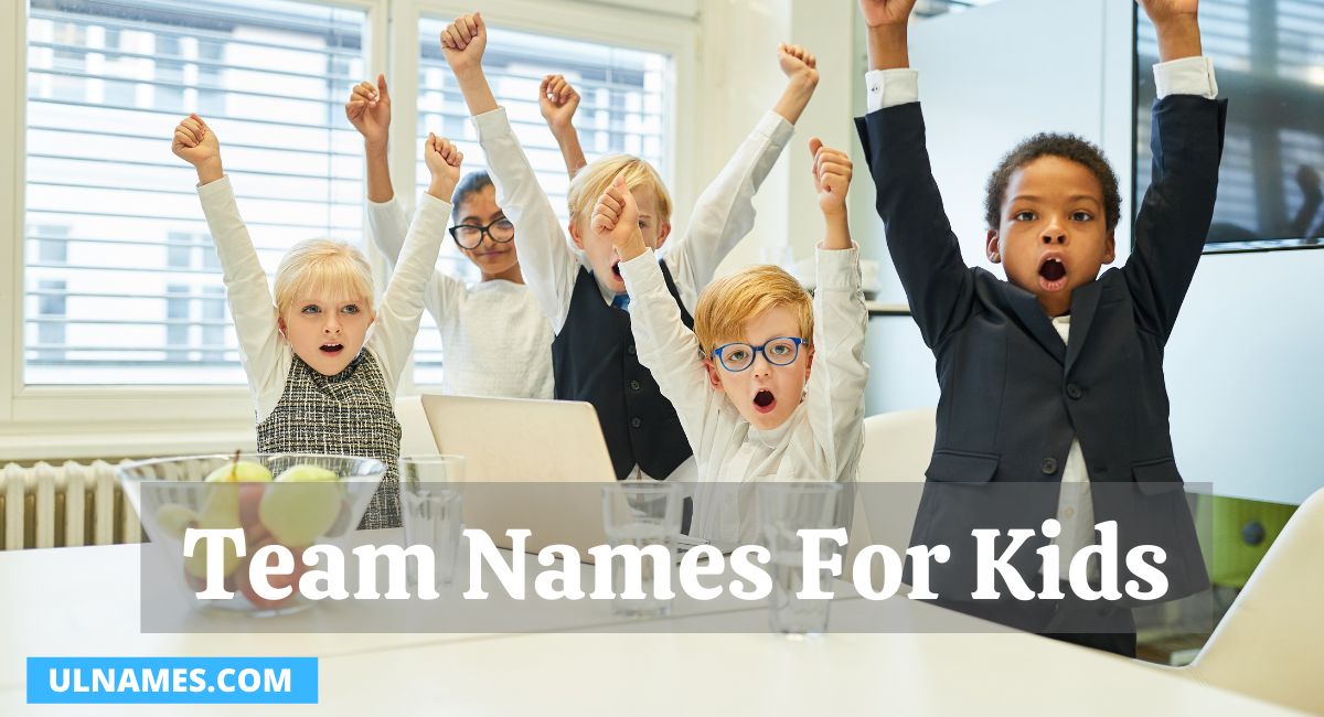 Team Names For Kids