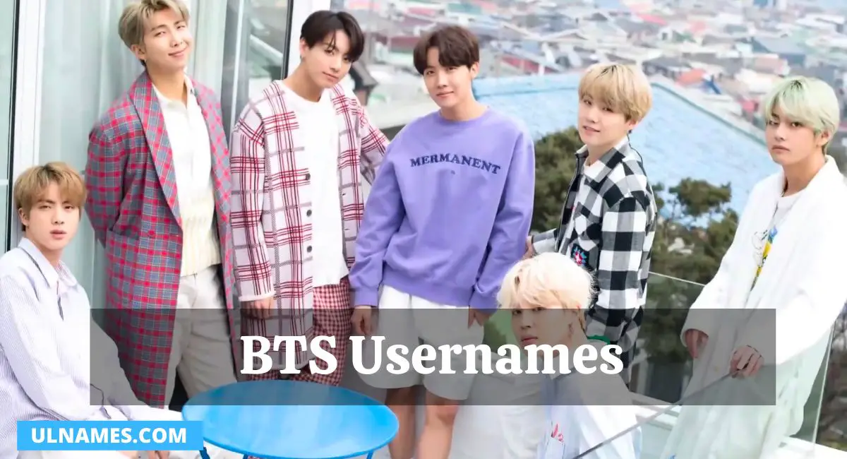 BTS Usernames