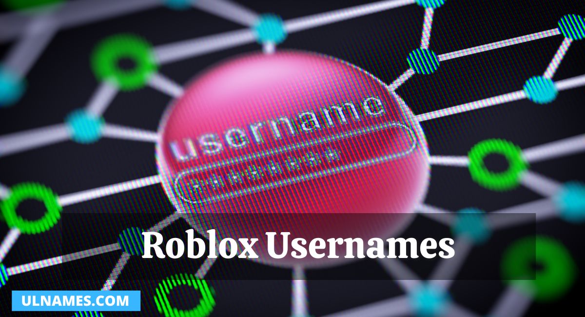 Roblox Usernames